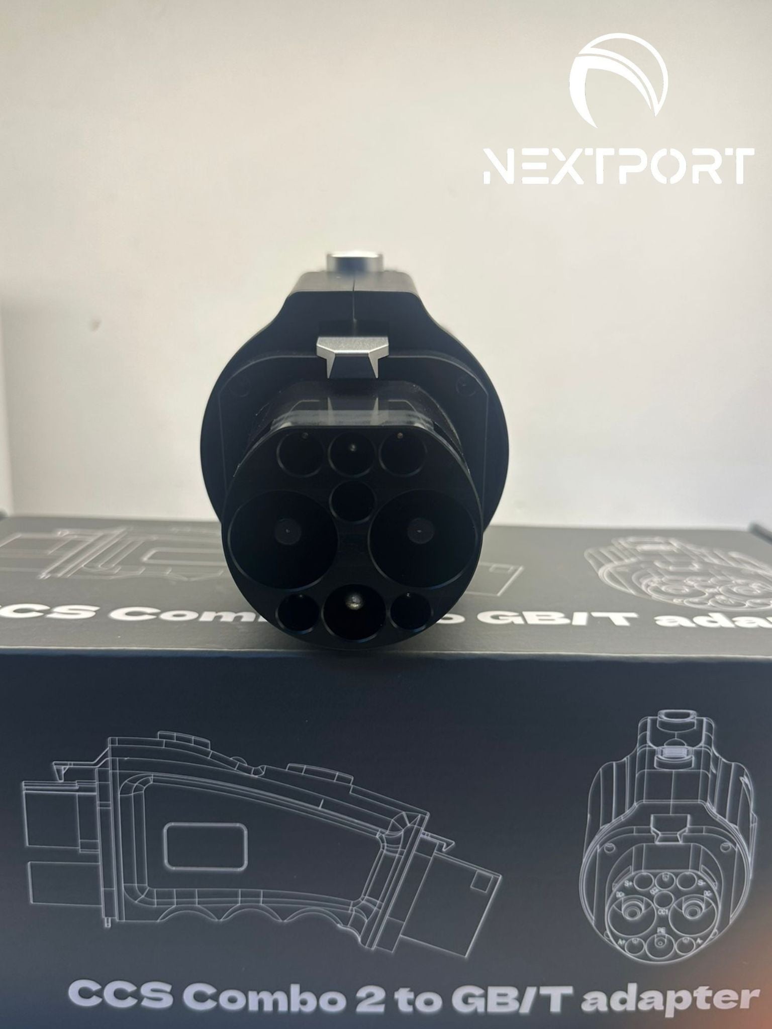 Adaptador para Cargador Rápido Conector GBT a CCS2